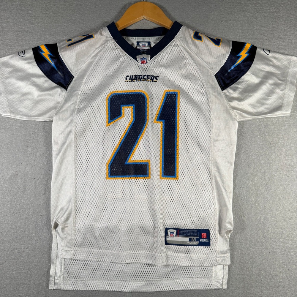 Reebok LaDainian Tomlinson San Diego Chargers Jersey Youth Medium 10-12 White 21